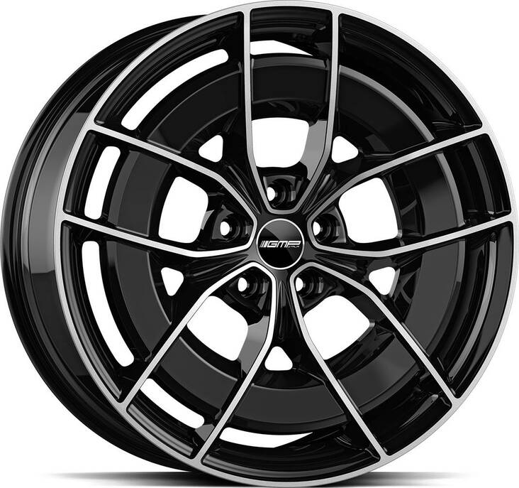 GMP Energia Black Diam 10x22 5/120 ET30 CB64,1 60° - Alumiinivanteet - 334412 - 1