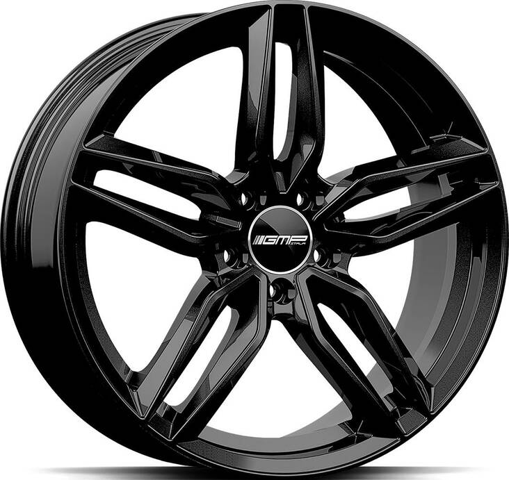 GMP Fasten Gloss Black 7,5x17 5/108 ET40 CB73.1 60° - Alumiinivanteet - 306322 - 1