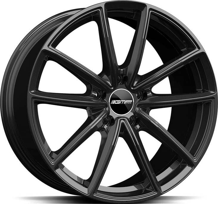 GMP Titan Gloss Black 10,5x21 5/130 ET58 CB71,6 R14 - Alumiinivanteet - 286212 - 1