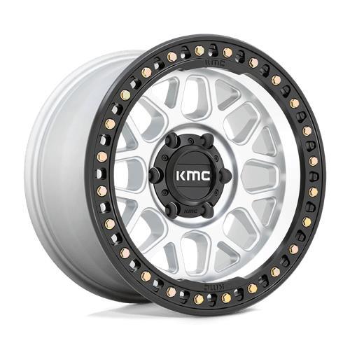KM549 GRS MACHINED W/ SATIN BLACK LIP 9x17 8/180 ET18 CB124.2 60° - Alumiinivanteet - 329142 - 1