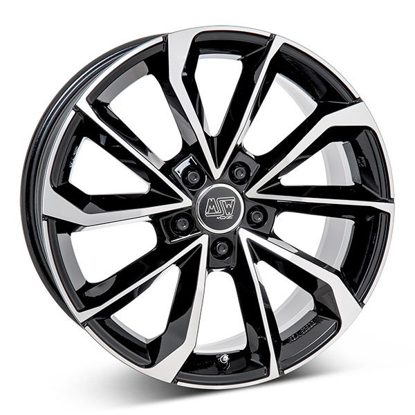 MSW 42 G.Blk/Pol 8x18 5-108 E48 C63,4 60 - Alumiinivanteet - 8027529167832 - 1