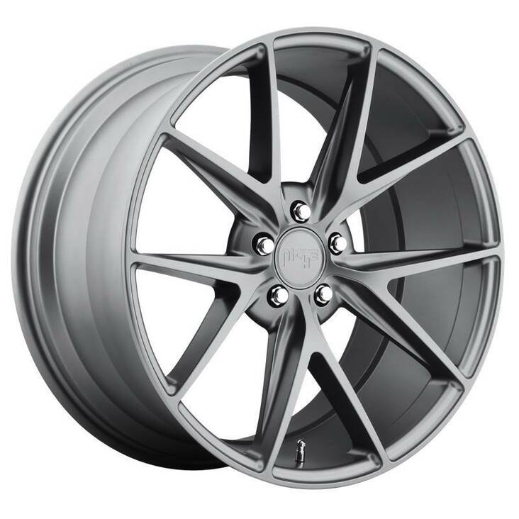 NC116 MATTE GUN METAL 9x20 5/112 ET26 CB66.5 60° - Alumiinivanteet - 280782 - 1