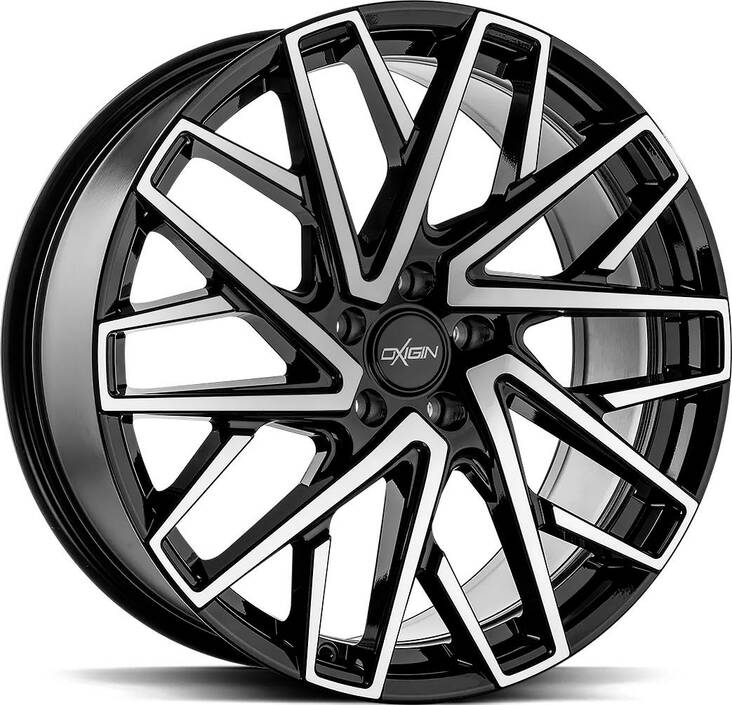 OXIGIN Oxmove Black Full Pol 8,5x19 5/114,3 ET30 CB72.6 60° - Alumiinivanteet - 335062 - 1