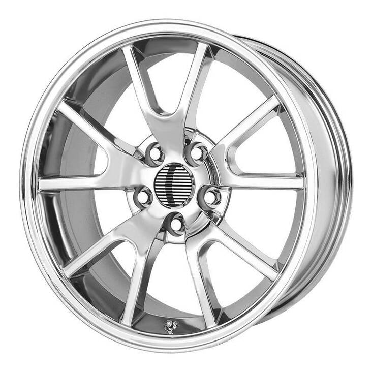 PR118 Chrome 10x18 5/114,3 ET22 CB70,7 60° - Alumiinivanteet - 271082 - 1