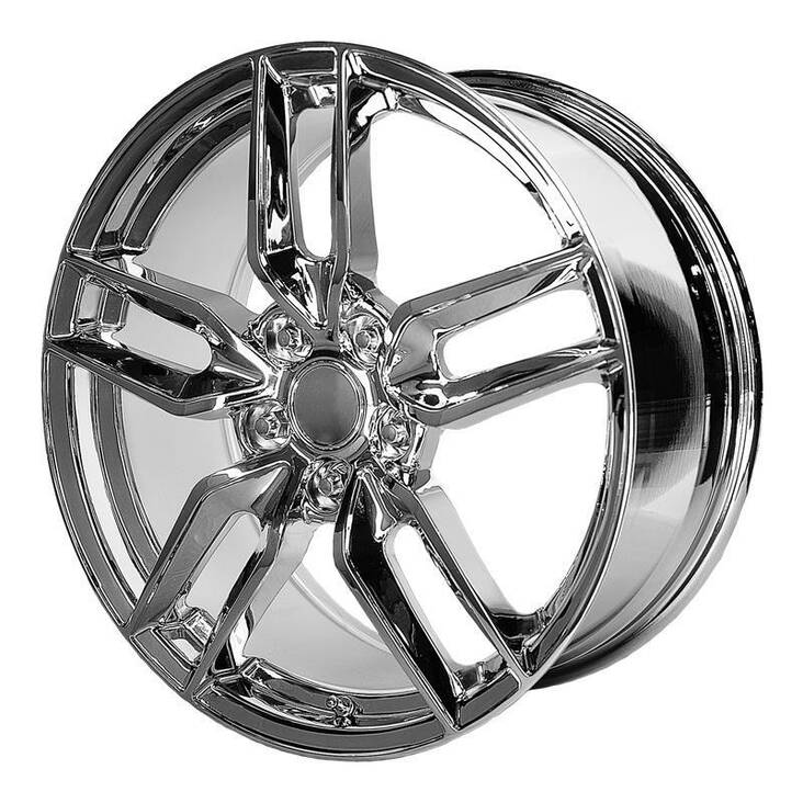 PR160 Chrome 8,5x17 5/120,65 ET54 CB70,3 60° - Alumiinivanteet - 274492 - 1