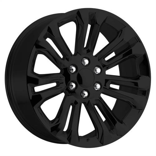 PR205 GLOSS BLACK 9x22 6/139,7 ET24 CB78.1 60° - Alumiinivanteet - 325502 - 1