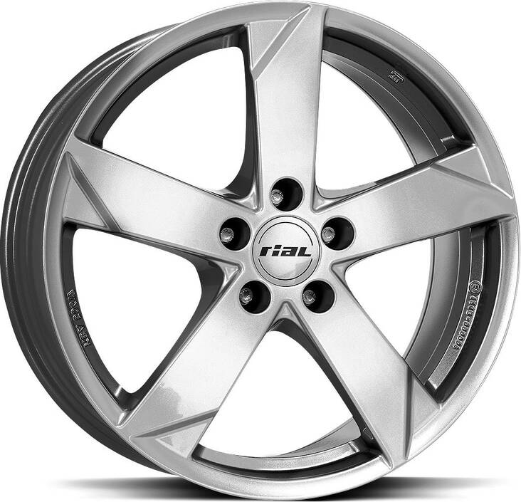 RIAL Kodiak Polar Silv 7x17 5/112 ET39 CB57.1 R13 - Alumiinivanteet - 26562 - 1