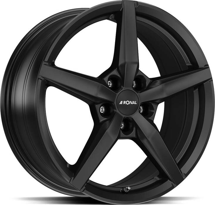 RONAL R69 Jet Black Matt 7,5x17 5/100 ET48 CB68,0 - Alumiinivanteet - 336162 - 1