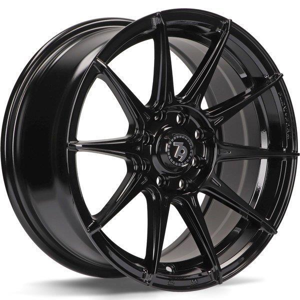 SCF-F Black Glossy 7x15 4/100/114,3 ET35 CB67.1 60° - Alumiinivanteet - 337092 - 1