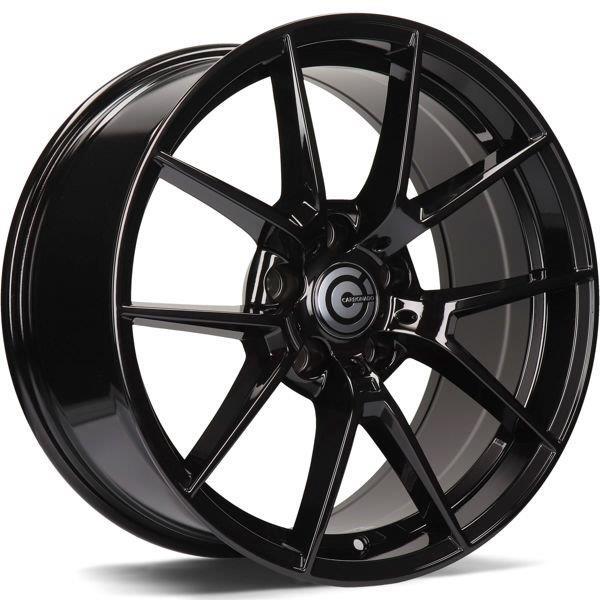 Spider Black Glossy 8,5x18 5/120 ET33 CB72.6 60° - Alumiinivanteet - 313592 - 1