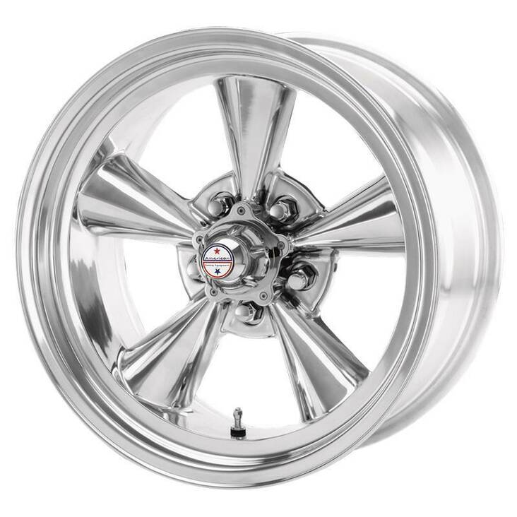 VN109 Polished 7x15 5/127 ET-6 CB83.1 60° - Alumiinivanteet - 238782 - 1