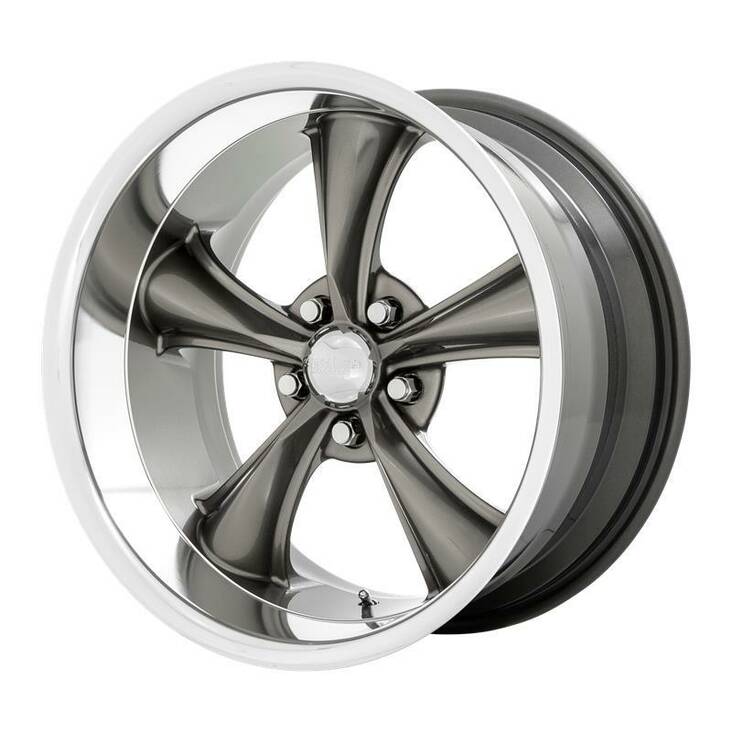 VN338 BOSS GRAPHITE W/ DIAMOND CUT LIP 10x20 5/114,3 ET2 CB72,6 60° - Alumiinivanteet - 280712 - 1