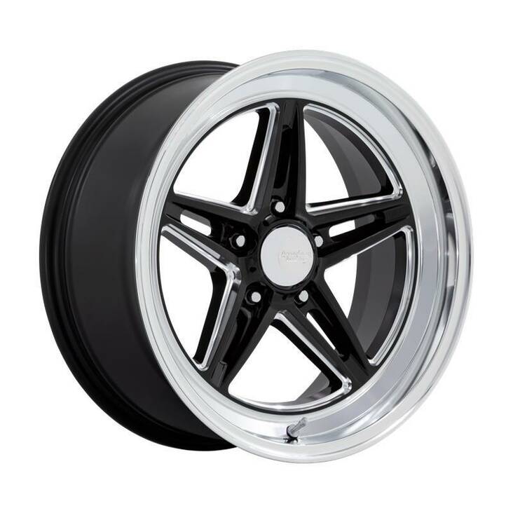 VN514 GROOVE GLOSS BLACK W/ DIAMOND CUT LIP 7x18 5/120,65 ET0 CB72,6 60° - Alumiinivanteet - 333452 - 1