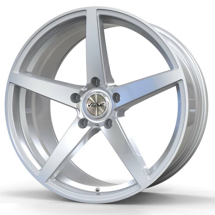Venue Evo5 Silver 9x20 5/108 ET42 CB63,4 60° - Alumiinivanteet - 316702 - 1