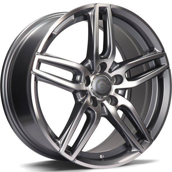 Way Anthracite Front Polished 7,5x17 5/112 ET45 CB66,6 60° - Alumiinivanteet - 313672 - 1