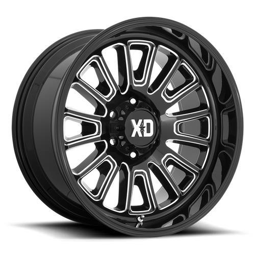 XD864 ROVER GLOSS BLACK MILLED 9x20 5/150 ET18 CB110,1 60° - Alumiinivanteet - 327942 - 1