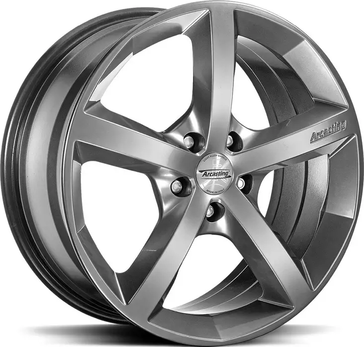 ARCASTING K11 Chrome Silver 7x17 5/120 ET40 CB65,1 60° - Alumiinivanteet - 23662 - 1