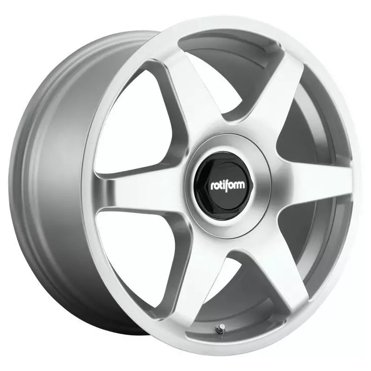 R114 SIX GLOSS SILVER 8,5x19 5/114,3/120 ET35 CB72,6 60° - Alumiinivanteet - 338872 - 1