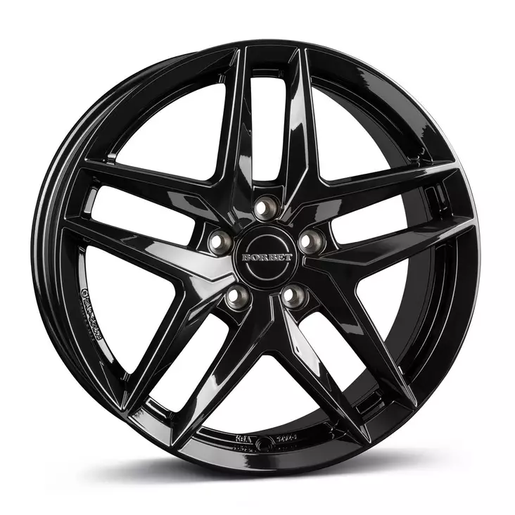 BORBET Z Black Gloss 8x19 5/112 ET43 CB66.6 - Alumiinivanteet - 340822 - 1