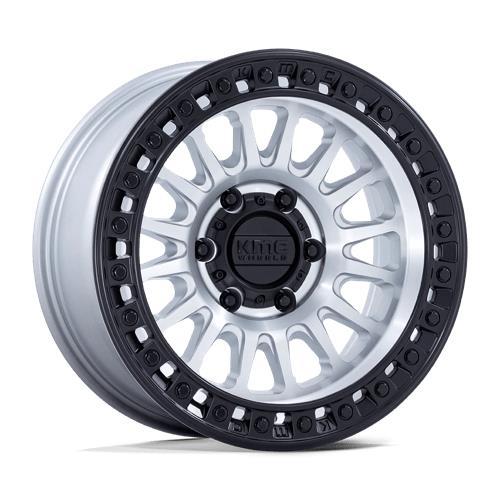 KM552 IMS MACHINED W/ MATTE BLACK LIP 9x18 5/127 ET18 CB71.5 60° - Alumiinivanteet - 341062 - 1