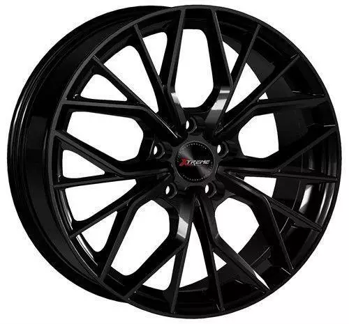 Xtreme RX6 Glossy Black 8x19 5/112 ET45 CB57,1 R13 - Alumiinivanteet - 347172 - 1
