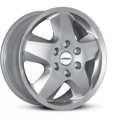 R44 Crystal Silver 7x17 6/130 ET55 60° - Alumiinivanteet - 360942 - 1