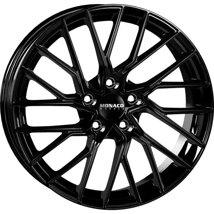 GP11 Gloss Black 8x19 5/112 ET28 60° - Alumiinivanteet - 361042 - 1
