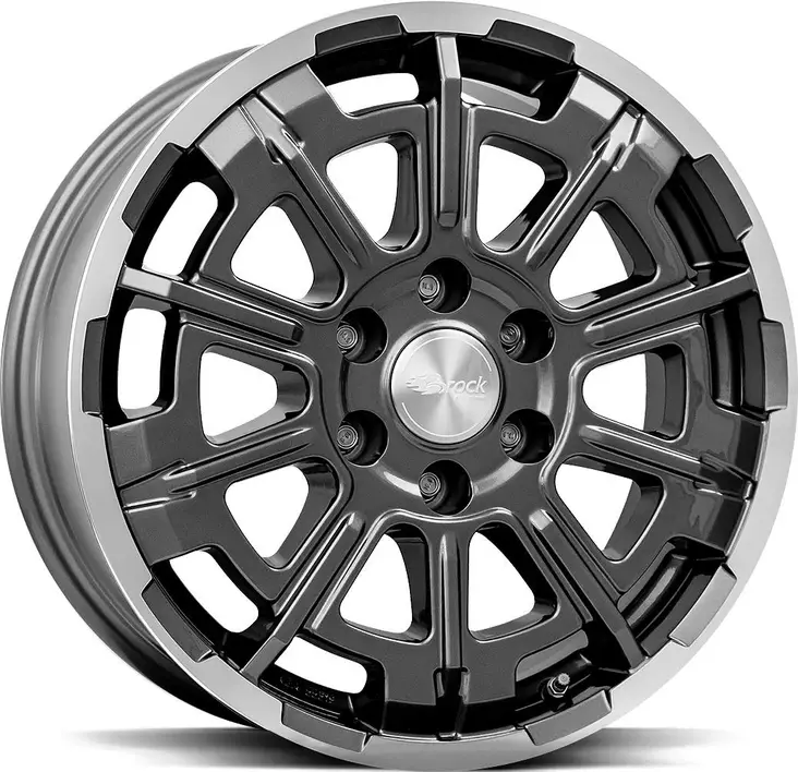 BROCK B45 Himalaya Grey Pol 7x17 5/130 ET62 CB89.1 60° - Alumiinivanteet - 344412 - 1
