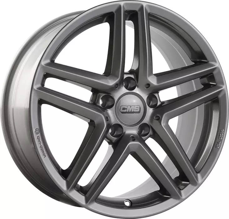 CMS C26 Titan Gloss 8x18 5/112 ET48 CB66,6 ERÄ R14 - Alumiinivanteet - 346962 - 1