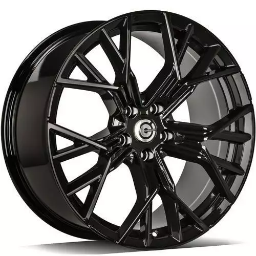 Fast Black Glossy 9,5x20 5/112 ET35 CB66.6 60° - Alumiinivanteet - 352002 - 1