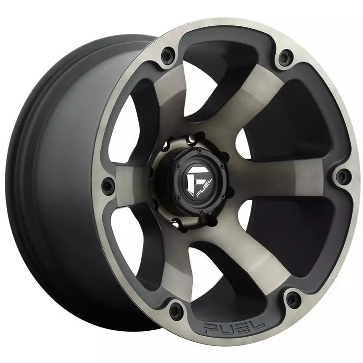FC564 MATTE BLACK DOUBLE DARK TINT 9x17 6/139,7 ET35 CB108,0 60° - Alumiinivanteet - 358992 - 1