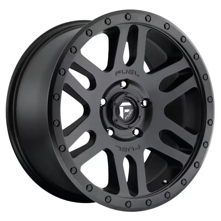FC584 MATTE BLACK 8,5x17 6/139,7 ET-6 CB108,0 60° - Alumiinivanteet - 248452 - 1