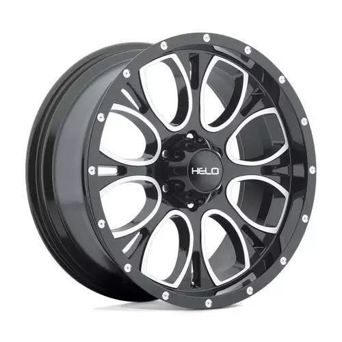 GLOSS BLACK MACHINED & MILLED 9x17 5/127 ET-12 CB78,3 60° - Alumiinivanteet - 360012 - 1