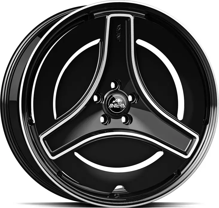 ANTERA A303 Piano Black Diam 10x24 5/130 ET20 CB71.6 60° - Alumiinivanteet - 349632 - 1