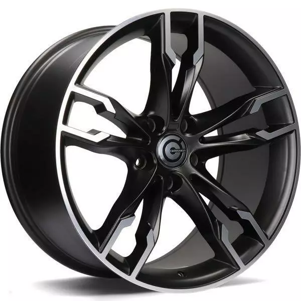 Inferno Matt Black Front Polished 8,5x18 5/120 ET33 CB72,6 60° - Alumiinivanteet - 313572 - 1