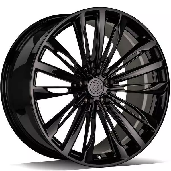MF.12 Black Glossy 9,5x20 5/112 ET35 CB66.6 60° - Alumiinivanteet - 363332 - 1
