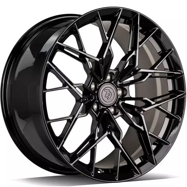 MF.14 Black Glossy 9,5x20 5/112 ET40 CB66.6 60° - Alumiinivanteet - 372992 - 1