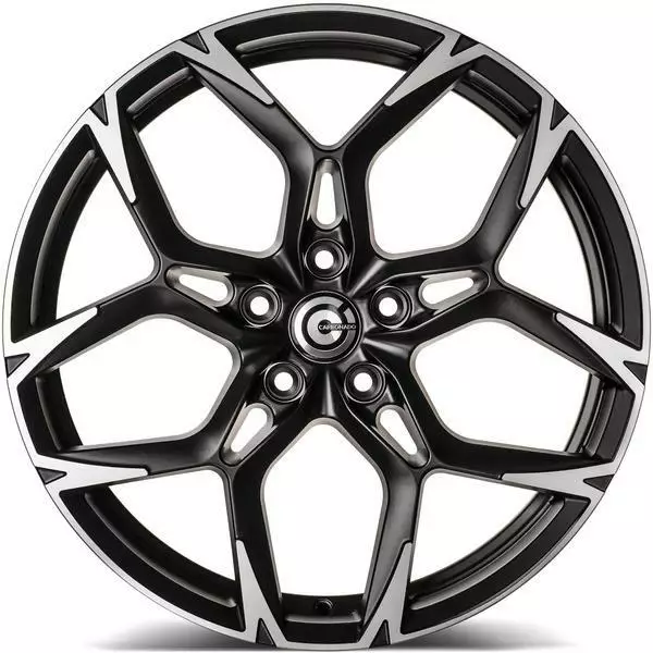 Monster Matt Black Front Polished 8x18 5/112 ET40 CB57.1 60° - Alumiinivanteet - 356442 - 1