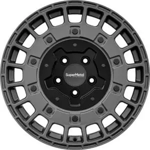 RIG Matt Anthracite 8x18 5/120 ET40 60° - Alumiinivanteet - 372532 - 1