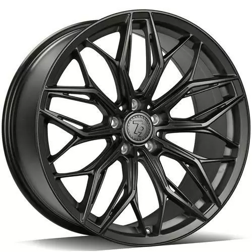 SCF-P Half Black Matt 8x18 5/108 ET40 CB67.1 60° - Alumiinivanteet - 348432 - 1