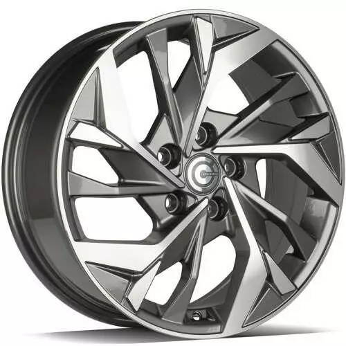 Sonic Anthracite Front Polished 7x17 5/114,3 ET40 CB73.1 60° - Alumiinivanteet - 352022 - 1