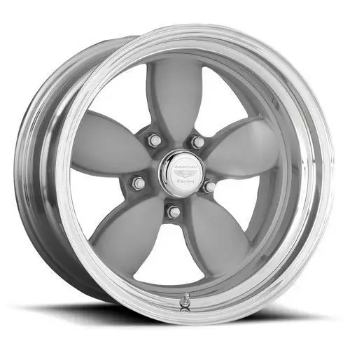 TWO-PIECE MAG GRAY CENTER POLISHED BARREL 9x18 5/114,3 ET12 CB72,6 60° - Alumiinivanteet - 359932 - 1