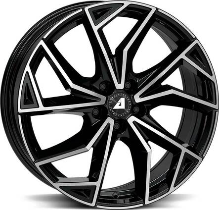 ALUTEC ADX.02 Diam Black Pol 7x17 5/100 ET48 CB57.1 R13 - Alumiinivanteet - 315743 - 1