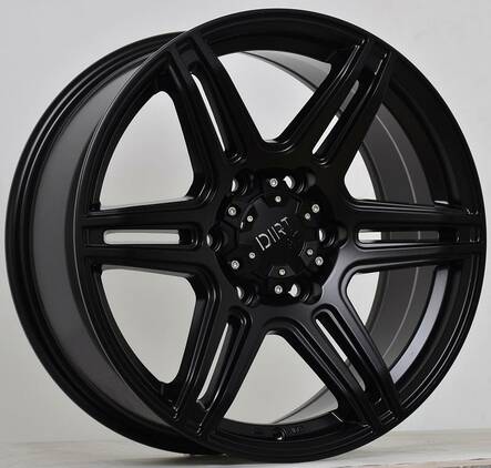 D47 Flatblack 8x18 6/139,7 ET38 CB93.1 60° - Alumiinivanteet - 321293 - 1