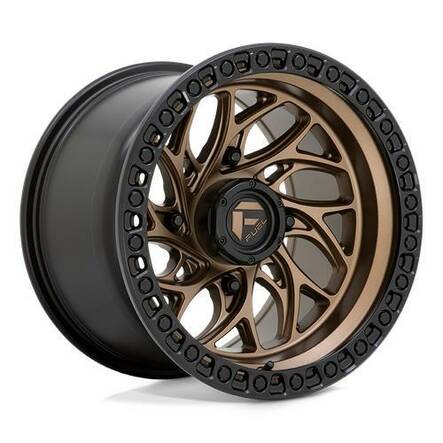 D777 RUNNER UTV BRONZE W/ BLACK RING 10x15 4/156 ET0 CB132.0 60° - Alumiinivanteet - 297443 - 1