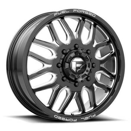 DB66 FFC66 MATTE BLACK MILLED 8,25x20 8/200 ET-202 CB142.2 60° - Alumiinivanteet - 294753 - 1