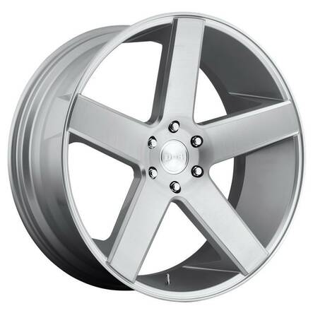 DC218 GLOSS SILVER BRUSHED 10x26 6/139,7 ET20 CB106.1 60° - Alumiinivanteet - 246503 - 1