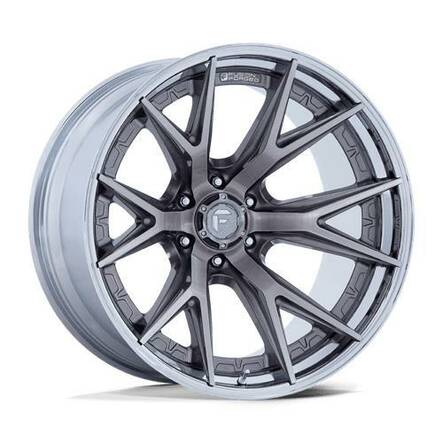 FC402 CATALYST PLATINUM W/ CHROME LIP 10x20 6/139,7 ET-18 CB106.1 60° - Alumiinivanteet - 331153 - 1