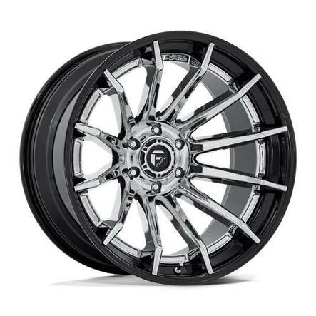 FC403 BURN CHROME W/ GLOSS BLACK LIP 12x22 5/127 ET-44 CB71.5 60° - Alumiinivanteet - 330373 - 1