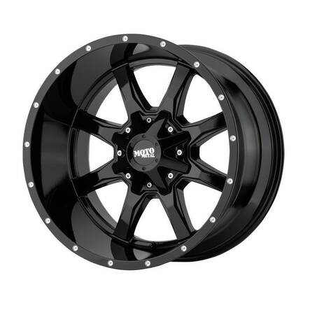 MO970 Gloss Black With Milled Lip 10x18 5/127/139,7 ET-24 CB78.3 60° - Alumiinivanteet - 271343 - 1